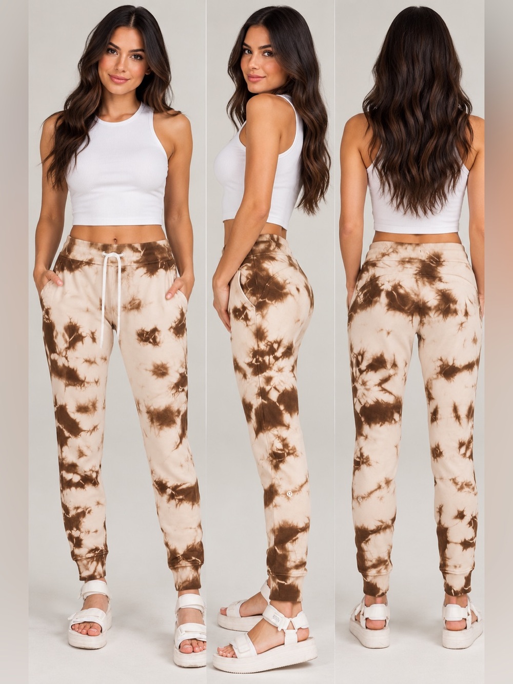 Lululemon brown tie-dye joggers #lululemon #tiedye new with tags
MSRP$118
